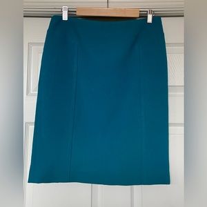 Halogen by Nordstrom turquoise skirt.  Size 10.